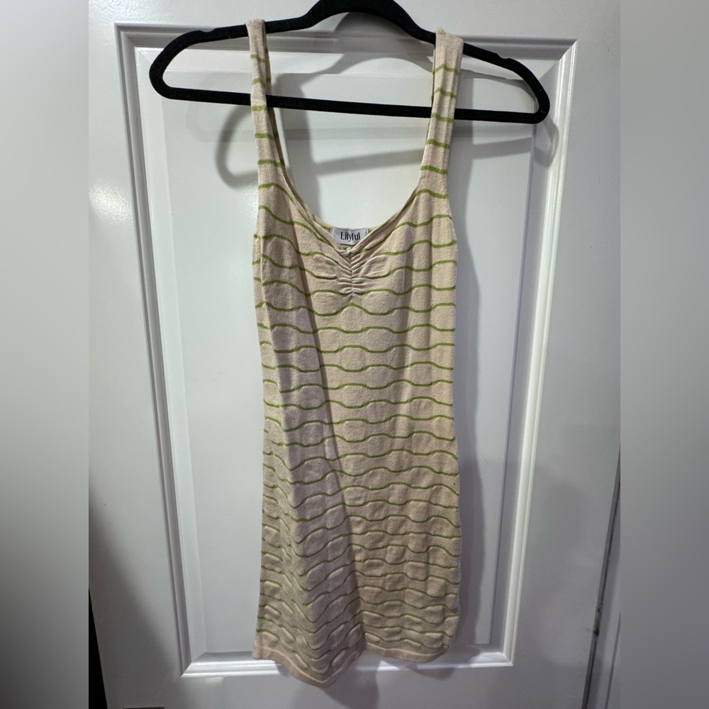 Stretchy mini dress